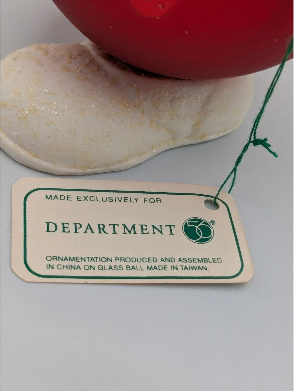 Department 56 I Want You 1999 Pastimes Santa Ornament, Uncle Sam, Americana